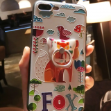 Cartoon Animal Silicone Cell Phone Case Mobile Phone Cases for IPhone7/7Plus/6/6s/6plus/6splus Finger Ring Stent Holder thumbnail-3