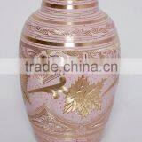 Brass Centerpiece Modern Shiny Urns thumbnail-1