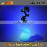 Lighted Outdoor Flower Pots PE Material Waterproof Led Flower Pot,plastic Led Flower Pot With Waterproof Batery thumbnail-3