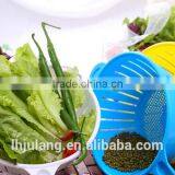 New Design Plastic Vegetable Strainer/Kitchen Plastic Strainer With Handle/plastic Colander With Handle thumbnail-2