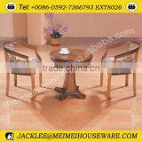NEW STYLE! Antique Wooden Coffee Table and Chair thumbnail-1