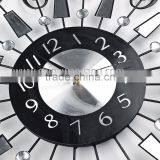 Metal Wall Digital Clock With Eye and Mirror thumbnail-4