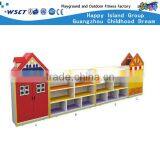 (HC-3105)Kindergarten Wooden Furniture Kids Storage Cabinet thumbnail-1