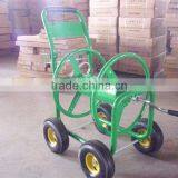 steel wagon cart with reel