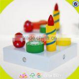 Wholesale Baby Wooden Fruit Cutting Toy, DIY Kids Wooden Fruit Cutting Toy, Role Play Children Wooden Fruit Cutting Toy W10B114 thumbnail-6