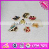 2016 Brand New Children Wooden Shape Puzzle Games W14M116 thumbnail-2