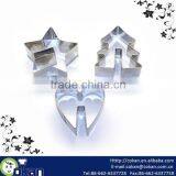 3Pcs Stainless Steel Cup Hanging Cookie Cutter ,Biscuit Cutter,Cookie Mold CK-CM0570 thumbnail-1