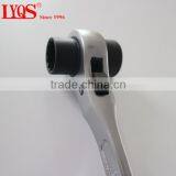 Super High Torque Scaffold Ratcheting Spanner Podger Wrenches 19/22mm thumbnail-6