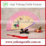 Accept Custom Personalized Bamboo Crafts Hand Held Fan thumbnail-4