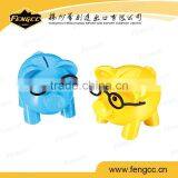 Mini Plastic Coin Bank Money Piggy Bank Eyeglass Pig Bank thumbnail-1