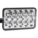 5inch 45w Rectangular Tractor Led Work Driving Light Headlight thumbnail-1