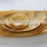 Eco-friendly Food Disposable Pine Wooden Sushi Ship thumbnail-2