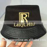 Custom Fashion Adult Bucket Hats With 3d Gold Metal Embroidery thumbnail-1