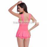 Swimdress Bathing Suits Ladies Skirted Swimsuits Swimming Costumes thumbnail-6