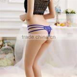 Stock Women Sey G-String Thongs Fashion Intimates Briefs Women Lace Underwear Breathable Lingerie Girls Panties Bandage With Dia thumbnail-5