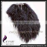 CX-A-52R Winter Women Big Detachable Mongolian Lamb Fur Collar thumbnail-3