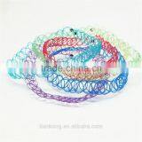 Stretchable Made Plastic Fashion Rainbow Dubai Hot Tattoo Choker Necklace thumbnail-2