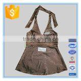 Stripe High Fashion Women Sexy Popular Latest Vest thumbnail-1