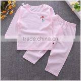Factory Supply New Models Kids Pajamas Custom Logo Night Shirts In Plain Colour thumbnail-1