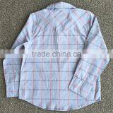 New Style Fashion Boy's Shirt Roll up Long Sleeve Shirt Kids Fashion Check Shirts thumbnail-2