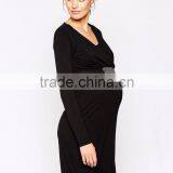 High Quality Maternity Clothes Elegant Pregnant Pictures Formal Dresses Women thumbnail-1