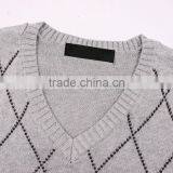 Wholesale V Neck Cheap Men Sweater Vest thumbnail-2