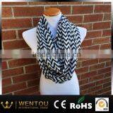 Wholesale Monogram Chevron Infinity Scarf thumbnail-5