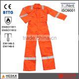 ENISO11612 ENISO1149 FR Men's Safety Fire Fighter Wear Fire Retardant Coverall thumbnail-1