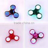Finger LED Flash Word Crystal Fingertip Gyro Spinner18 Change Finger Glowing Triangle Finger Gyro thumbnail-4