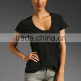 Classic Relaxed Casual Scoop Neck Skin Fit T-shirts thumbnail-1