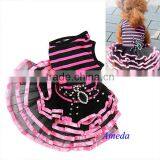 New Black Hot Pink Crystal Spider Small Dog Pets Bling Halloween Party Dress XS-L thumbnail-1