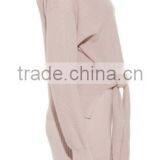 2018 OEM Custom-Made Womens Full Sleeve Sweater Dresses and Cardigan in One Set thumbnail-3