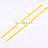 Plastic Knitting Needle With Yellow Color,Sewing Accessories Knitting Needle thumbnail-1