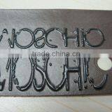 Hot Stamp Logo Leather Labels for Jeans Leather Label Patch, Leather Jacket Label thumbnail-3