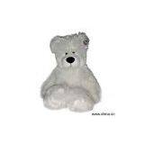 Sell White Fuzzy Bear thumbnail-1