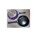 Purple Aluminum Frying Pan thumbnail-1