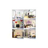 PVC Nature Color Style Printed Wall Decal , Modern Wall Decals For Room Decoration