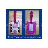 Personalized Funny PVC Luggage Tag for Kids , Printable Rubber Luggage Tags With Logo thumbnail-1