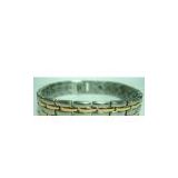 Sell Stainless Steel and Titanium Bracelet with Gold-Plating and Magnets