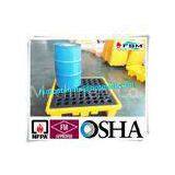 Highly Visible IBC Spill Containment Pallet HDPE For Chemical Oil Tank