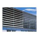 Corrosion Resistant Aluminium Sun Shades For Exhibition Halls / Airports