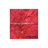 Pongee Embroidery With Spangle Fabric thumbnail-1