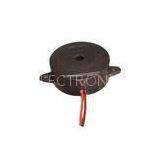 PBT Wire Piezo Active Buzzer 12 V , Black Alarm Transducer