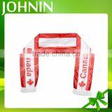 OEM Size Printing Your Logo Polyester Football Fan Scarf thumbnail-2