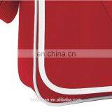 Classic Red Polyester Adjustable Outdoor Messenger Bag thumbnail-5