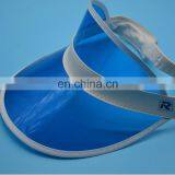Russian 2018 Customized Transparent Pvc Sun Visor Hat Pvc Visor With Brand Logo thumbnail-1