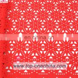2017 Hot selling wholesale Lace Fabric Importer High Quality African Lace Fabrics Embroidered Wedding Fabric