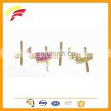 Custom Logo Zinc Alloy Metal Enameled Label With Pins for Clothing thumbnail-4