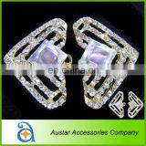 Fashion Crystal Interlocks Buckle for Decoration thumbnail-1
