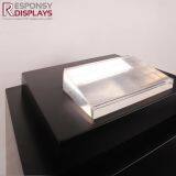 Custom-made Floor Standing Black MDF Clothing Display Stand thumbnail-4